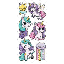 Kids Pico Tatouages Tattoos Pico-rainbow Ponies