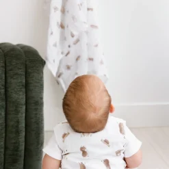 Kids Perlimpinpin Taupe Muslin Blanket