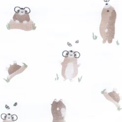 Kids Perlimpinpin Taupe Muslin Blanket