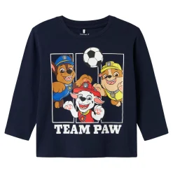 Kids/BOY Name It Tops>Team Paw T-shirt 2-6y