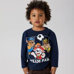 Kids/BOY Name It Tops>Team Paw T-shirt 2-6y