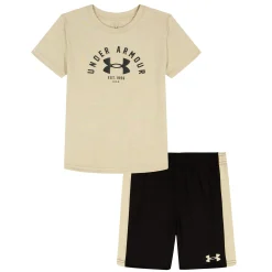 Kids/BOY Under Armour Tech Bar Down Short Set 4-7y