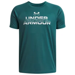 Kids/BOY Under Armour Tech Split Wdmk Ss 8-16