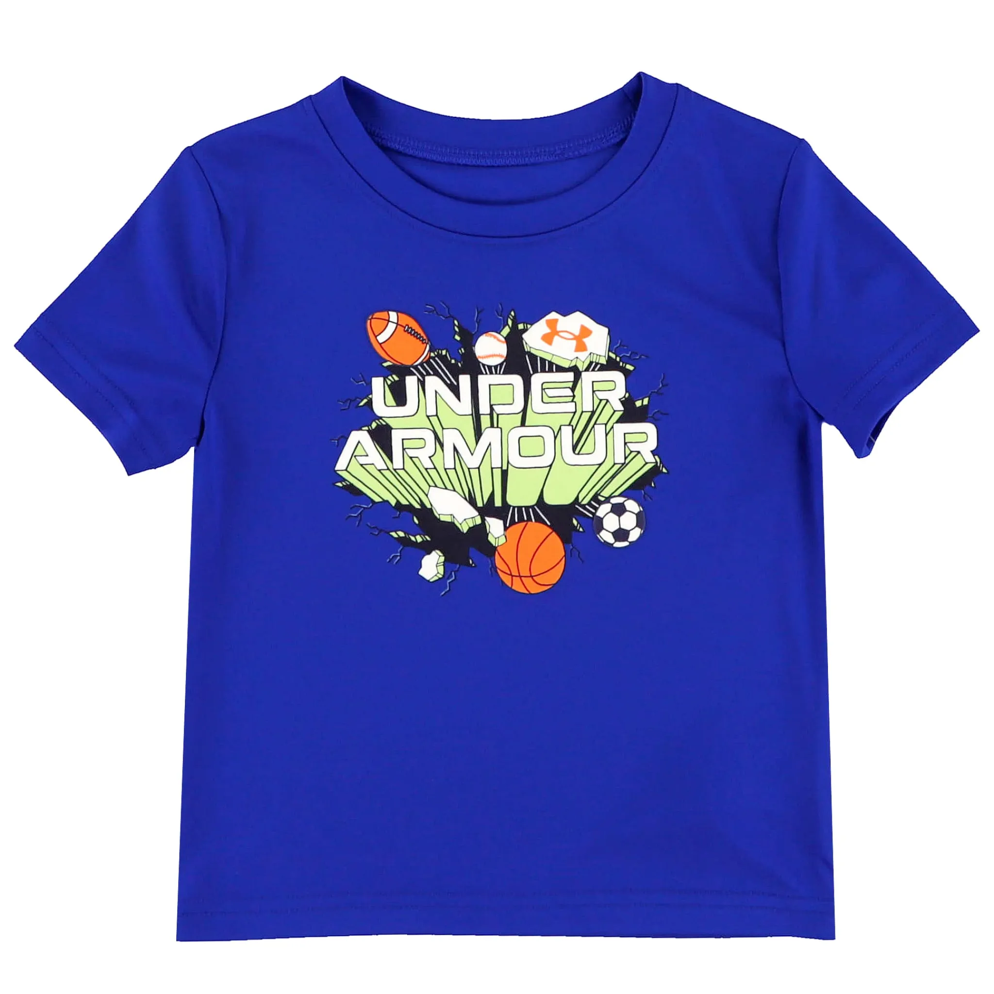 Kids/BOY Under Armour Sportswear|Tops>Tech Sports Burst Ss 2-4t