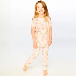 Kids Deux par Deux Teddy Bear Pajama Set 7-10