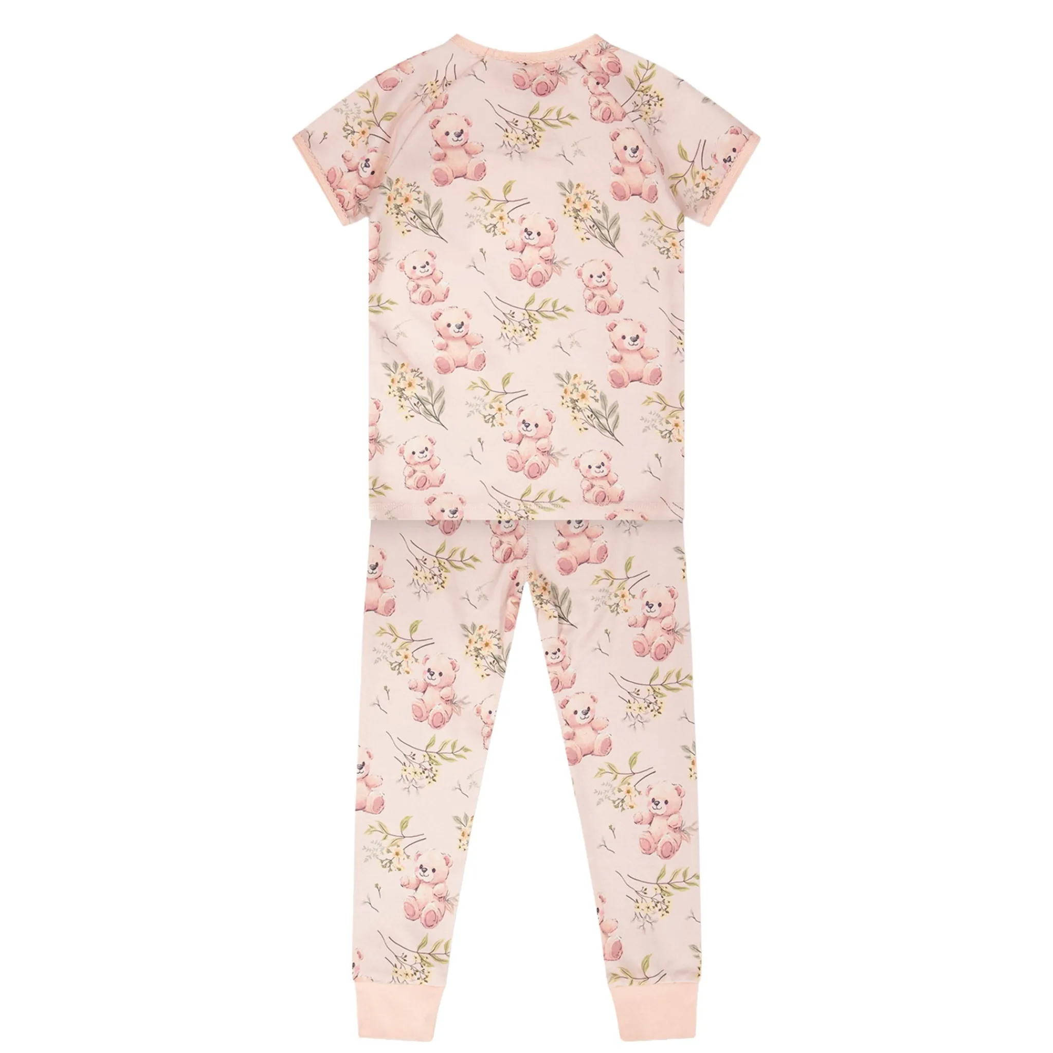 Kids Deux par Deux Teddy Bear Pajama Set 7-10