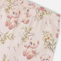 Kids Deux par Deux Teddy Bear Pajama Set 7-10