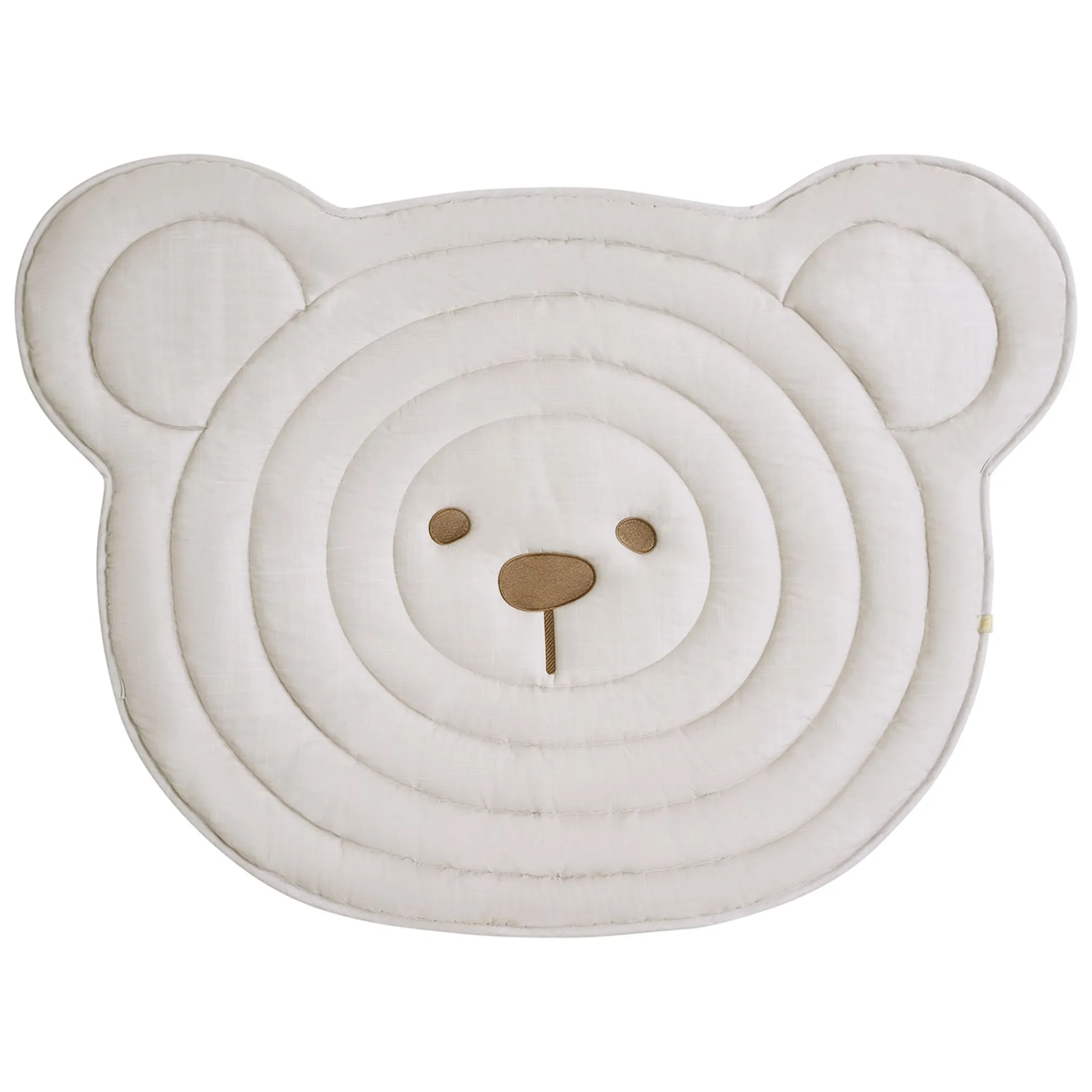 Kids Piccolo Bambino Tents & Play Mats|Rugs>Teddy Shape Quilted Playmat