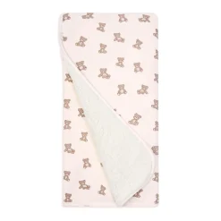 Kids Piccolo Bambino Teddy-printed Jersey Blanket