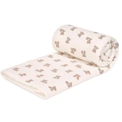 Kids Piccolo Bambino Teddy-printed Jersey Blanket