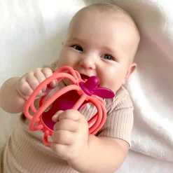 Raz Baby Teething Toys>Teether & Rattle Toy - Apple