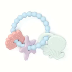 Loulou Lollipop Teething Toys>Teething Charms - Seashells
