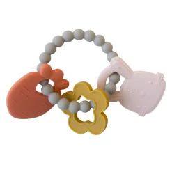 Loulou Lollipop Teething Ring Set - Bunny