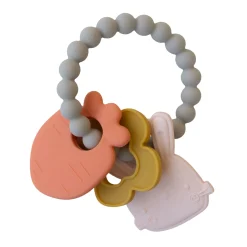 Loulou Lollipop Teething Ring Set - Bunny