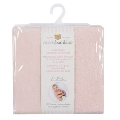 Piccolo Bambino Changing Tables|Changing Pad Covers>Terry Fitted Sheet Change Pad - Pink