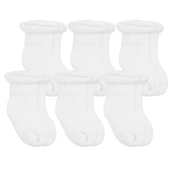 BOY Kushies Socks|Underwear & Socks>Terry Sock (6) Newborn -