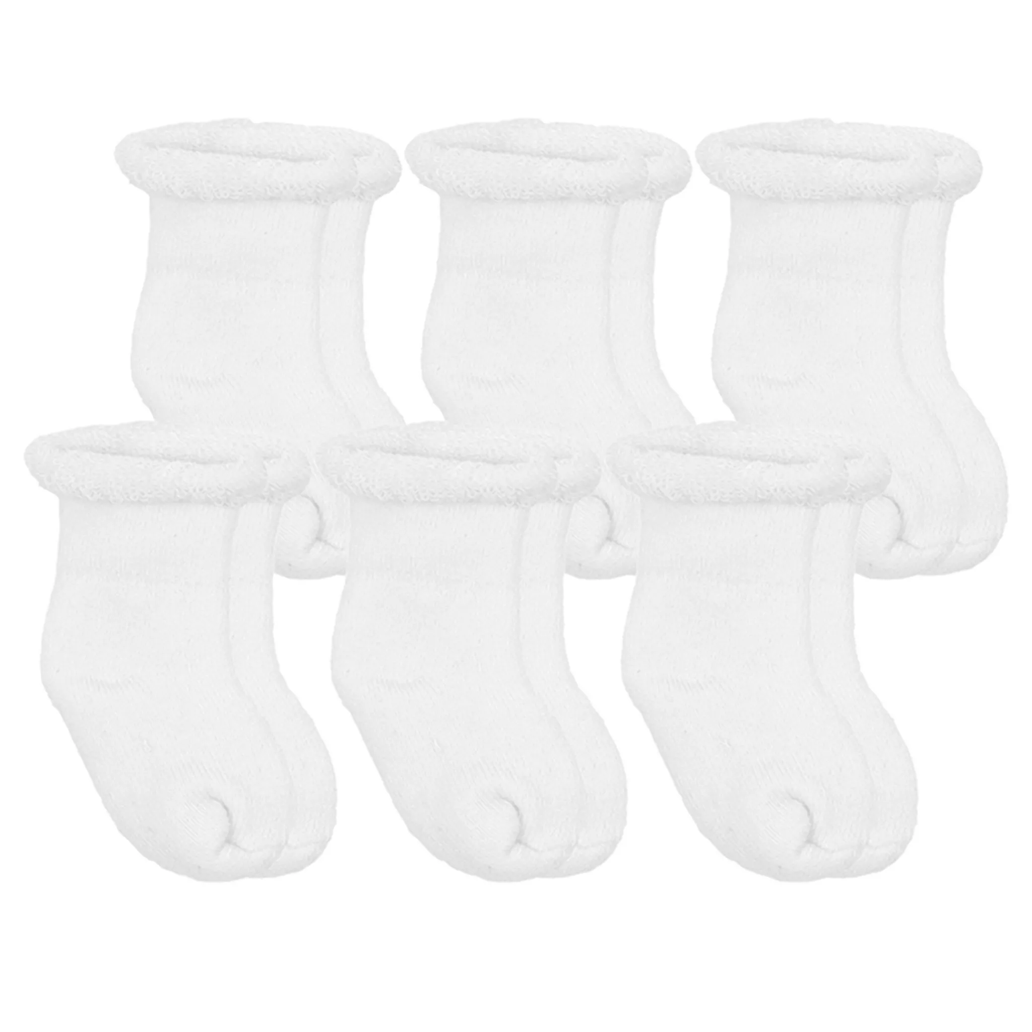 BOY Kushies Socks|Underwear & Socks>Terry Sock (6) Newborn -