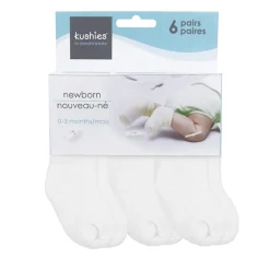 BOY Kushies Socks|Underwear & Socks>Terry Sock (6) Newborn -