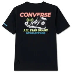 Kids/BOY Converse Tops>Textured Sneaker T-shirt 8-16y