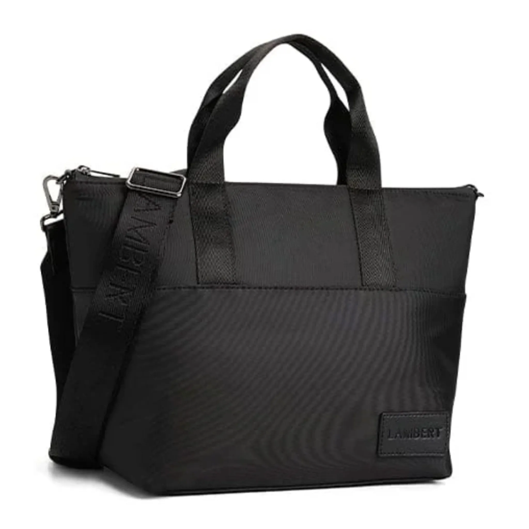 Lambert The Hollie 2-in-1 Black Recycled Nylon Lunch Box