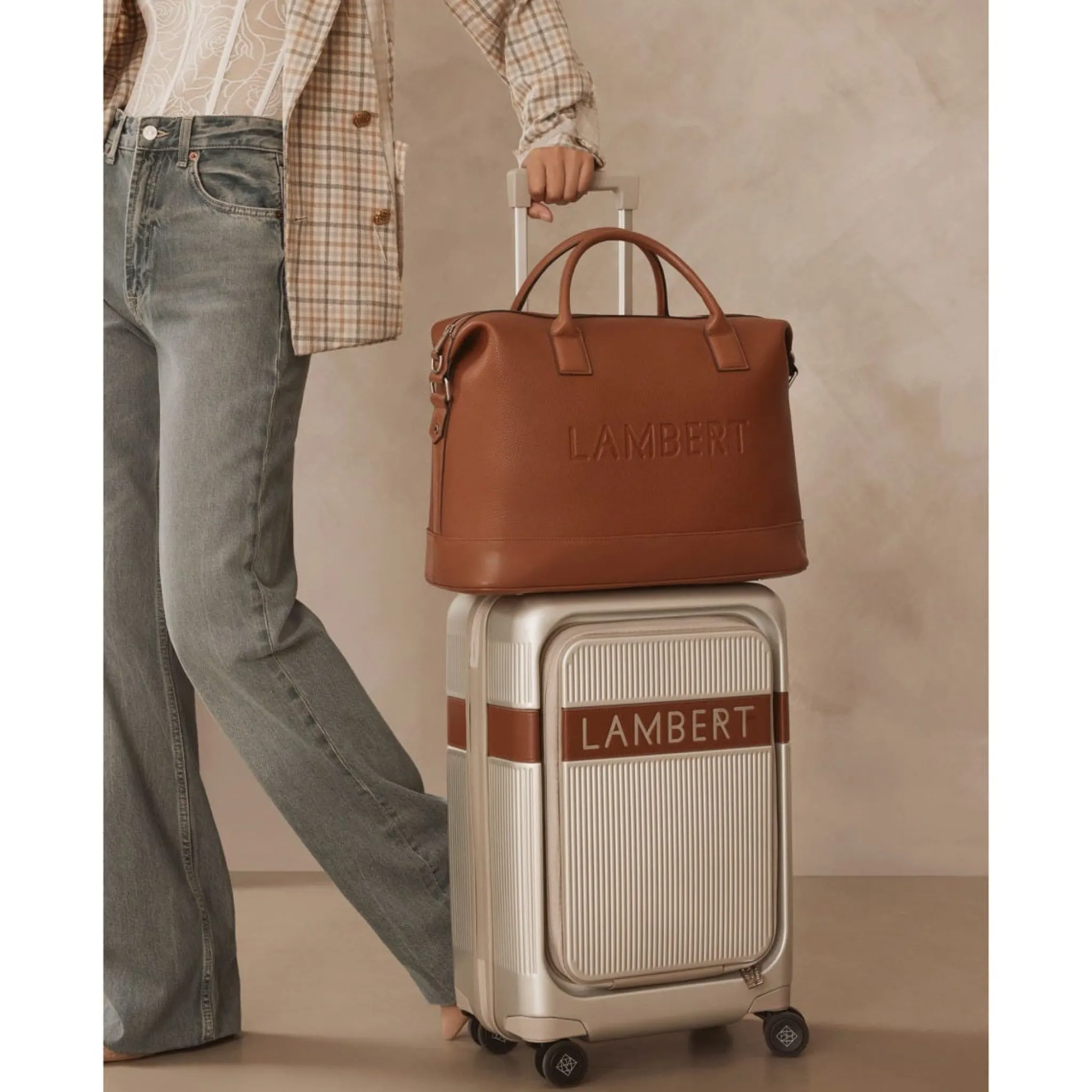 Kids Lambert The Mae Travel Tote Bag - Oyster
