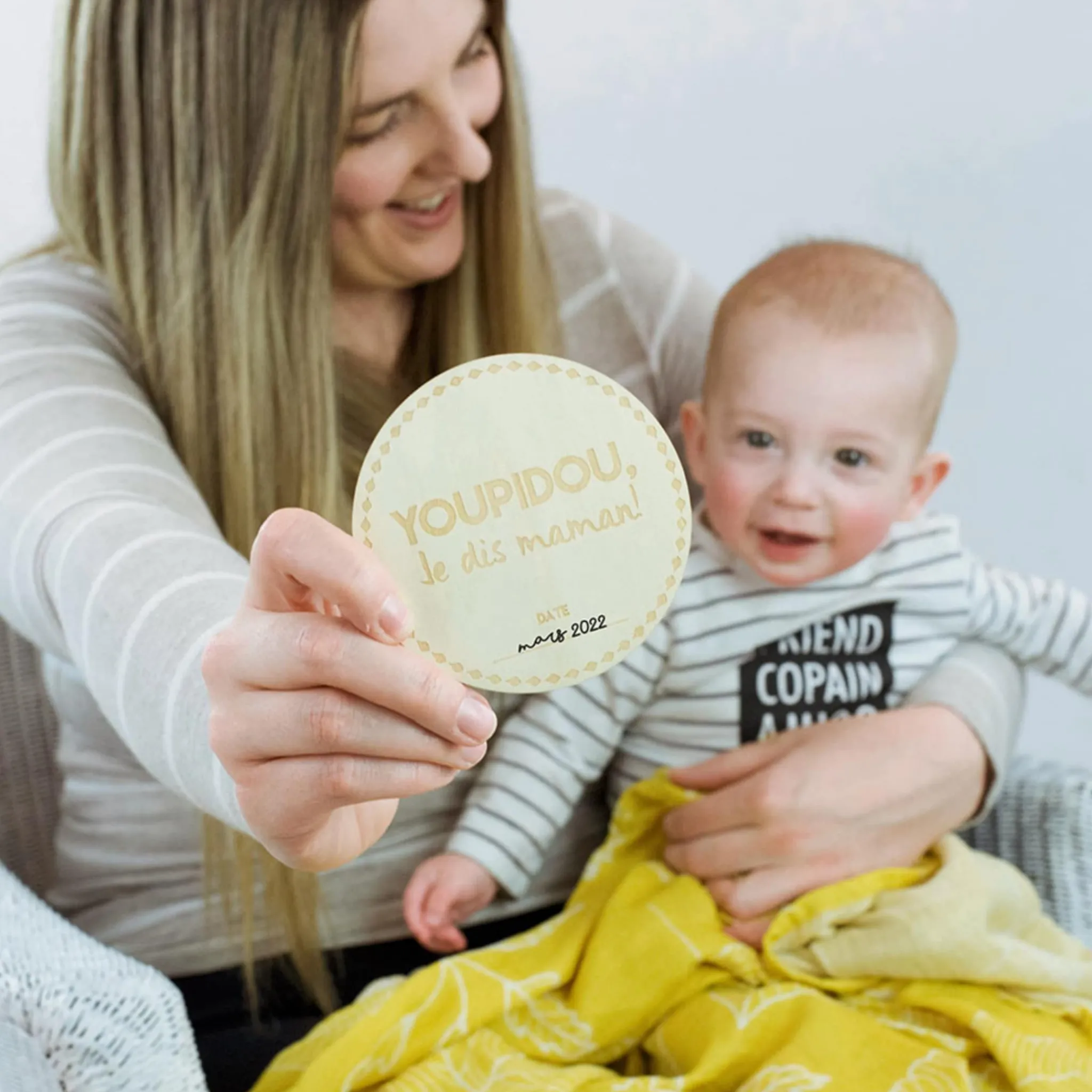 Jubanou Baby Memories|Baby Memories>The Wooden Milestone Disc Set – My First Times
