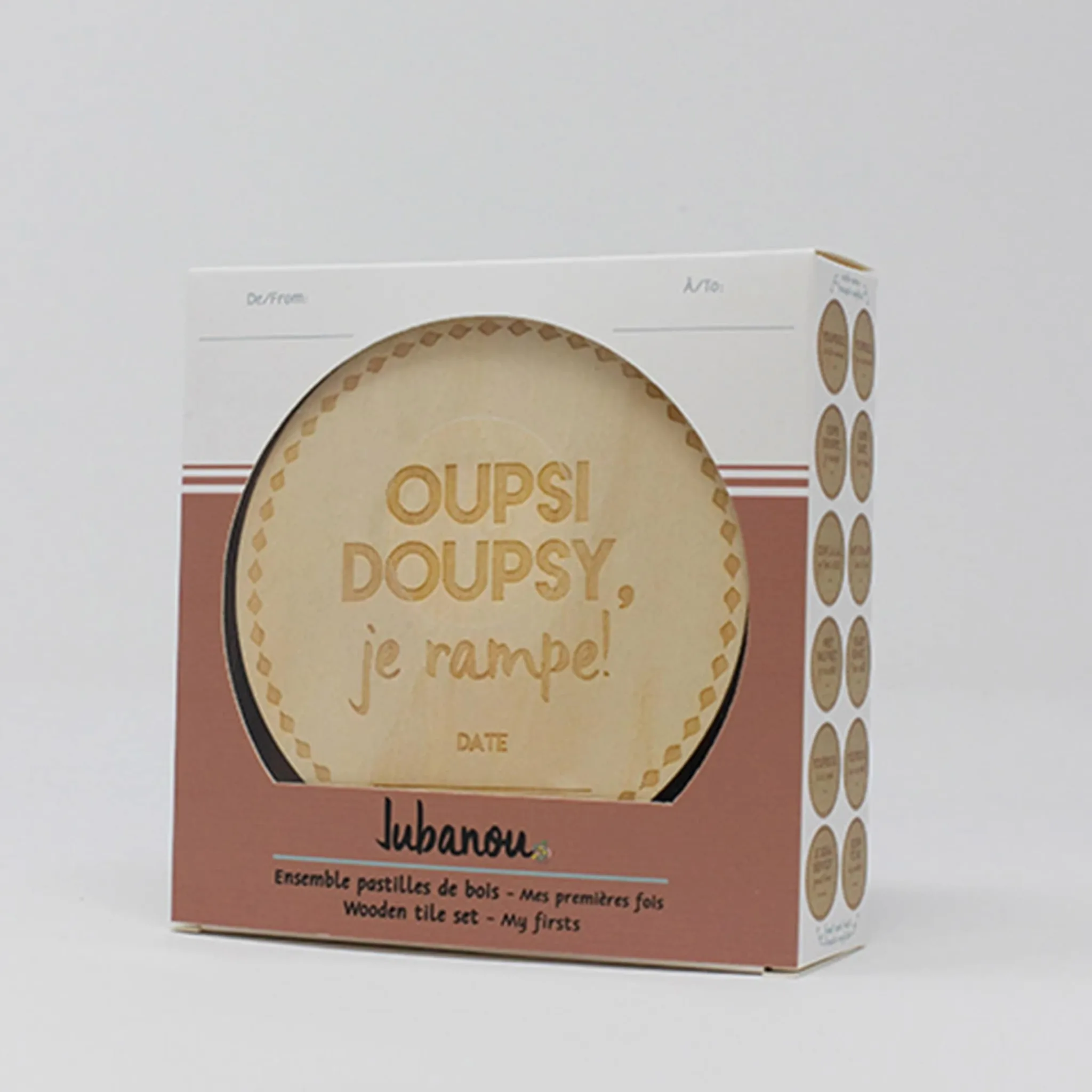 Jubanou Baby Memories|Baby Memories>The Wooden Milestone Disc Set – My First Times