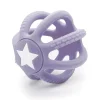 Kushies Teething Toys>Theeter Toy Pacifier Ball Lila