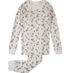 Kids Petit Lem Pajamas & Bathrobes>Thermal Mistletoe Pajamas 2-7