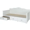 South Shore Tiara Twin Daybed with Storage - Pure White