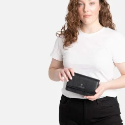 Lambert Tina Shine Wallet - Black