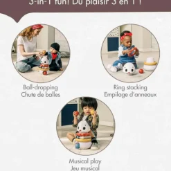 Tiny Love Tiny Rocker Stacking Panda Toy