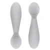 Kids EZ PZ Fun Tableware|Plates & Placemats>Tiny Spoon Spoons (2) - Pewter Grey