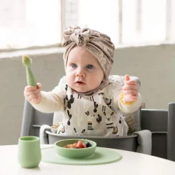 Kids EZ PZ Fun Tiny Spoon Spoons (2) - Sage