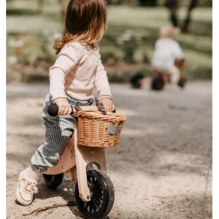 Kids Kinderfeets Tiny Tot Balance Bike Plus 2 in 2 - Pink