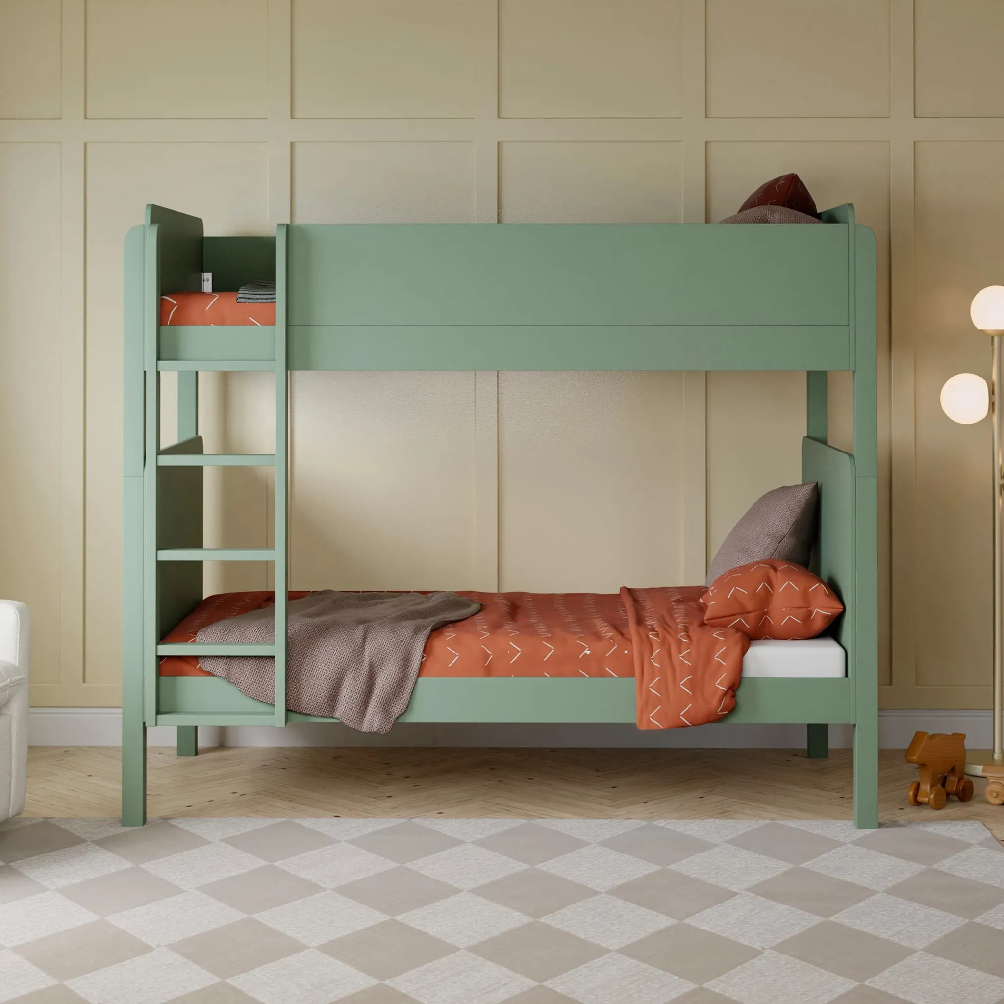 Babyletto TipToe Bunk Bed - Taupe