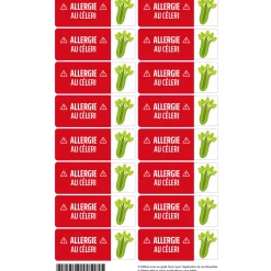 Kids Clement - Impressions Allergy Stickers|Personalized Name Labels><noscript><img width=