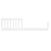 Million Dollar Baby Toddler Bed Conversion Kit - White