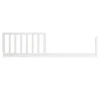Million Dollar Baby Toddler Bed Conversion Kit - White Finish