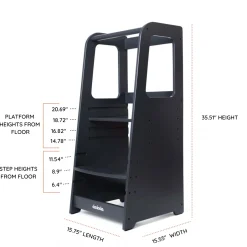Dadada Baby Toddler Tower - Graphite