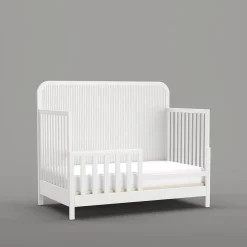Lil Angels Toldder Bed Rail for Milano Crib -White