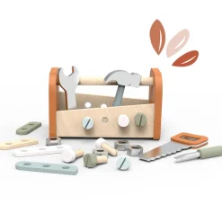 Kids Speedy Monkey Pretend Play & Imitation|Wooden Toys>Tool Box Workbench