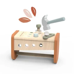 Kids Speedy Monkey Pretend Play & Imitation|Wooden Toys>Tool Box Workbench