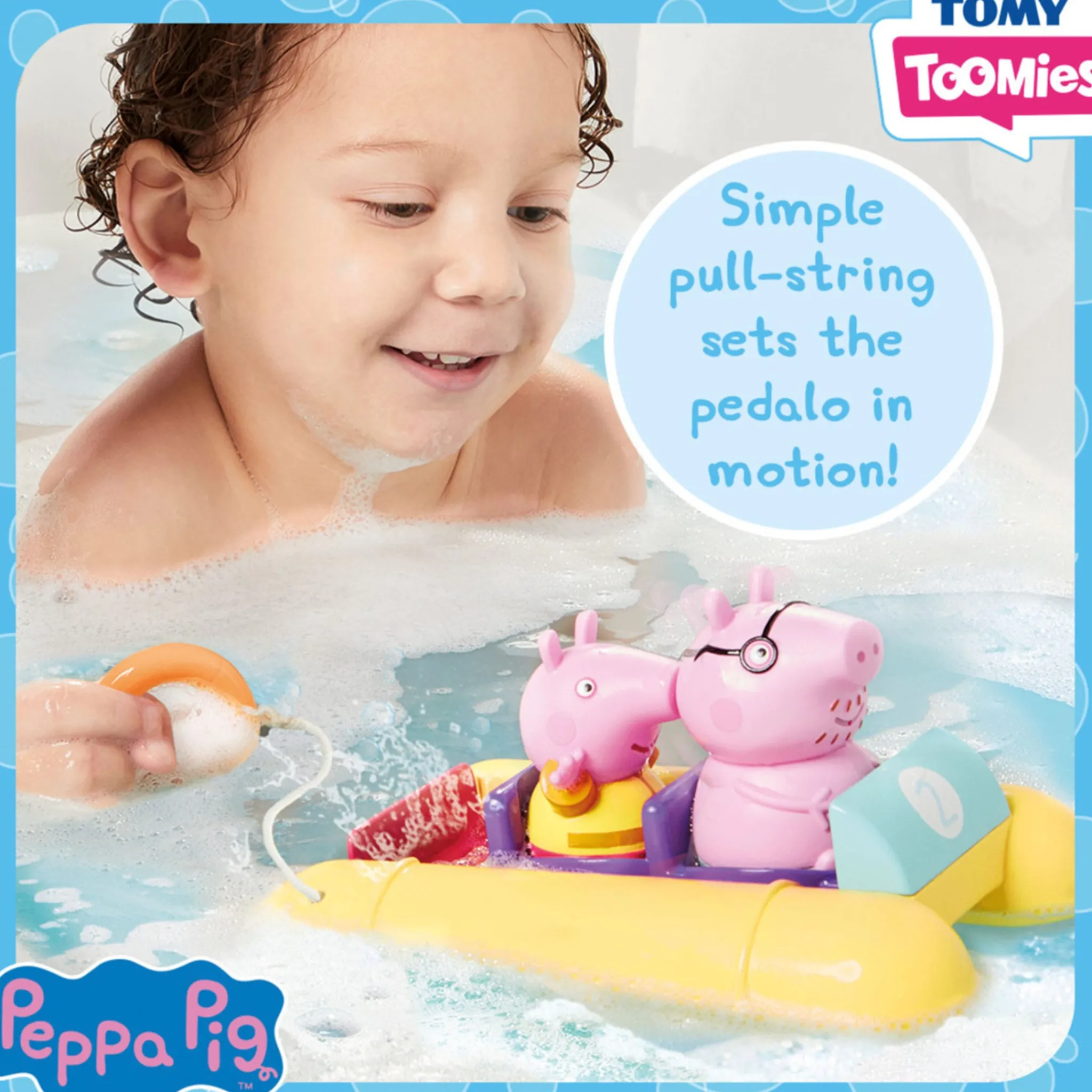 Lamaze Toomies Peppa Pig Peppa Pull & Go Pedalo