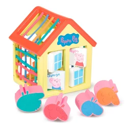 Kids Lamaze Toomies Peppa’s Activity House - Activity Center with Shape Sorting and Color Matching Games