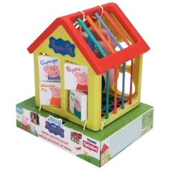 Kids Lamaze Toomies Peppa’s Activity House - Activity Center with Shape Sorting and Color Matching Games