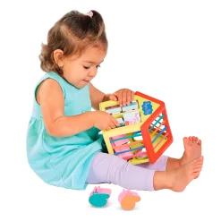 Kids Lamaze Toomies Peppa’s Activity House - Activity Center with Shape Sorting and Color Matching Games