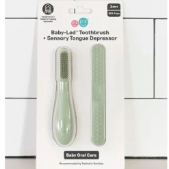 EZ PZ Fun Toothbrush Sensory Tongue Sage
