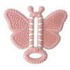 Munch Mitt Teething Toys>Toothbrush Teether - Butterfly