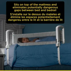 Safety 1st Top-of-Mattress Bed Rail - Grey